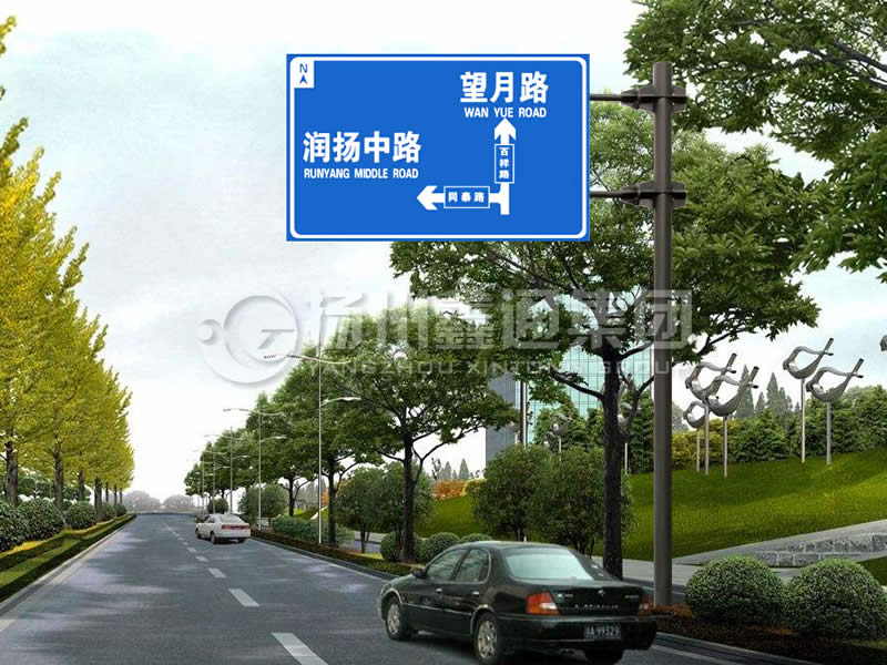BZG-002，交通標志桿，F(xiàn)型交通標志桿