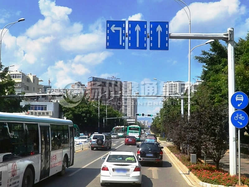BZG-007，交通標志桿，分道標志桿