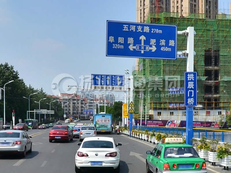 BZG-017，F型交通標志桿，合肥交通標志桿