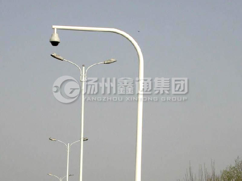 DJG-014，電子警察桿，彎臂球機(jī)桿