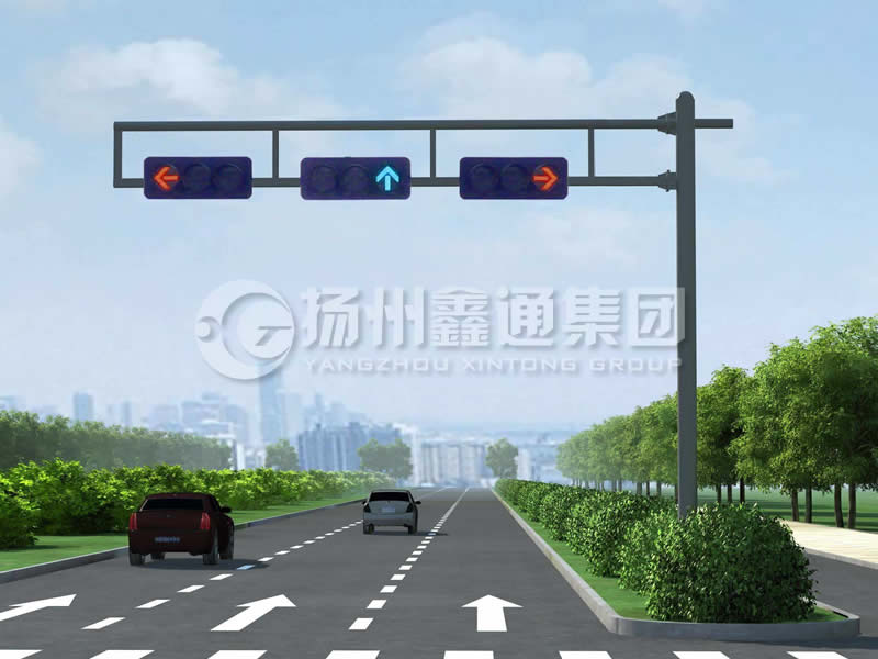 XHDG-040，F(xiàn)型框架信號(hào)燈桿